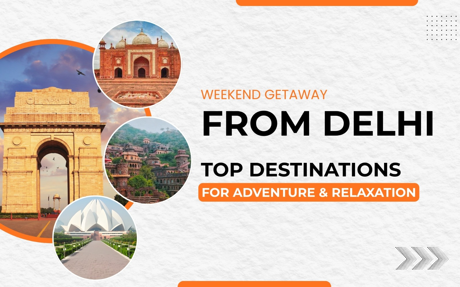 Weekend Getaway from Delhi For Adventure
